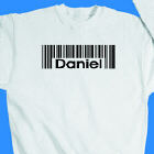 Barcode Name Sweatshirt